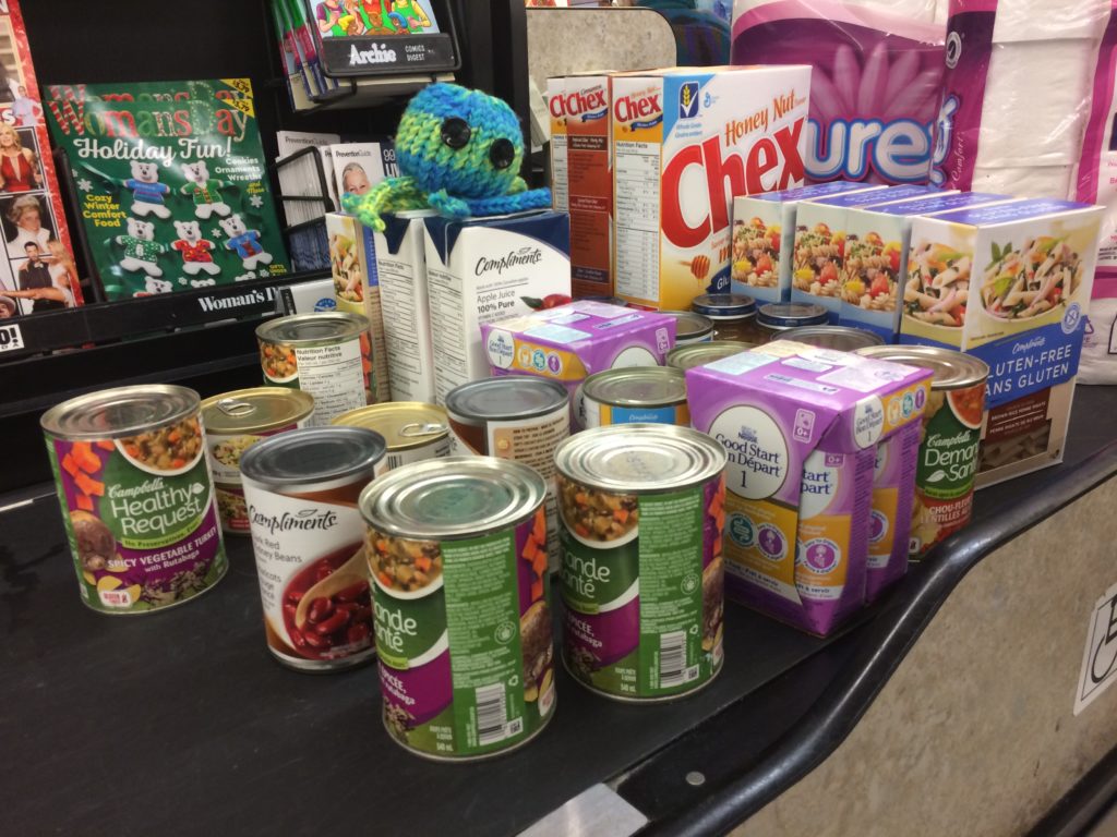 Brainy at the Grocery Store